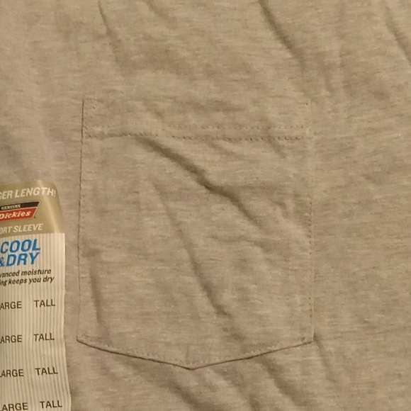 Dickies Heather Gray Short Sleeve Shirt - Picture 2 of 5